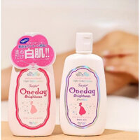 Kem dưỡng ẩm làm trắng da Oneday Brightener Body Lotion Nhật Bản