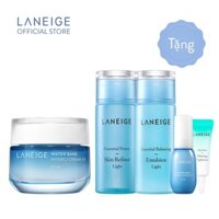 Kem dưỡng ẩm mát da dành cho da dầu và da hỗn hợp LANEIGE Water Bank Hydro Cream 50ML + Tặng bộ sản phẩm chăm sóc da