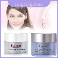 Kem dưỡng ẩm mặt Eucerin Q10 Kem dưỡng ẩm làm săn chắc da cho mọi loại 48g