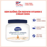 Kem Dưỡng Ẩm Mềm Mịn Toàn Thân Redwin Vitamin E Cream Cao Cấp Ngăn Ngừa Oxy Hóa Căng Mượt Da 300g