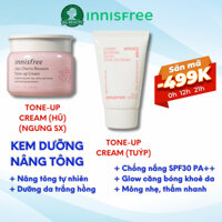 Kem dưỡng ẩm nâng tông sáng da chống nắng innisfree Jeju Cherry Blossom Tone up Cream SPF30 PA++ 50ml