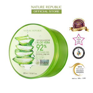 Kem dưỡng ẩm Nature Republic aloe vera 92% soothing gel