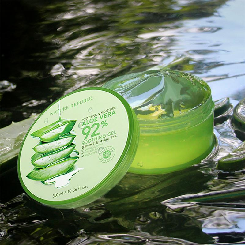 Kem dưỡng ẩm Nature Republic aloe vera 92% soothing gel