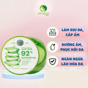 Kem dưỡng ẩm Nature Republic aloe vera 92% soothing gel