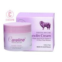 Kem dưỡng ẩm nhau thai cừu Lanolin Cream Careline 100ml