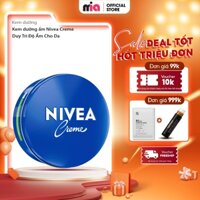 Kem dưỡng ẩm Nivea Creme Duy Trì Độ Ẩm Cho Da