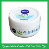 Kem dưỡng ẩm Nivea soft 200 mL và 100 mL