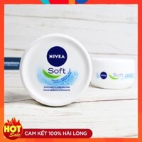 Kem dưỡng ẩm NIVEA Soft 200ml dành cho da mặt và toàn thân