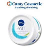 Kem Dưỡng Ẩm Nivea Soft Của Đức 200ml, Dưỡng Ẩm Và Cải Thiện Tình Trạng Khô Da, Nứt Nẻ