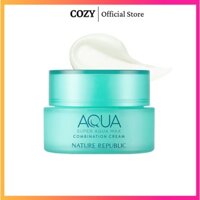 Kem Dưỡng Ẩm Nước Biển Sâu Cho Da Hỗn Hợp Nature Republic Super Aqua Max Combination Watery Cream 120ml