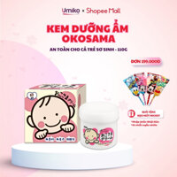 Kem dưỡng ẩm Okosama TO-PLAN trẻ em dưỡng ẩm toàn thân nhập khẩu nội địa Nhật Bản 110g - Umiko