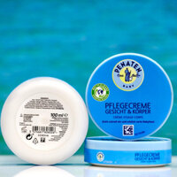 Kem dưỡng ẩm Penaten Pflegecreme Gesicht & Korper giúp chăm sóc và bảo vệ da nhạy cảm của bé