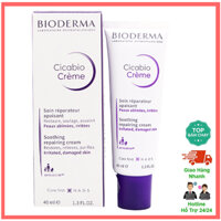 Kem Dưỡng Ẩm Phục Hồi Da Bioderma Cicabio Creme 40ml