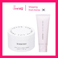 Kem dưỡng ẩm, sáng da Borntree Gold Milk Steam Cream 200g
