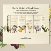 Kem dưỡng ẩm Shea Butter Hàn Quốc Đảo Jeju Kem dưỡng da tay Secret Garden 4.2 mediflower6 Bộ hộp quà tặng
