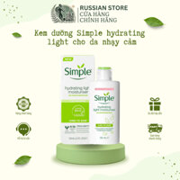 Kem dưỡng ẩm Simple Hydrating Light Moisturiser cho da khô, thiếu nước