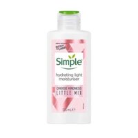 Kem Dưỡng Ẩm Simple Kind To Skin Hydrating Light Moisturiser Cho Da Dầu 125ml ( mẫu mới - vỏ limited )