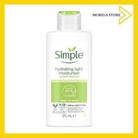 Kem Dưỡng Ẩm Simple Kind To Skin Hydrating Light Moisturiser 125ml (Bao bì mới)