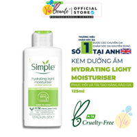 Kem Dưỡng Ẩm Simple Kind To Skin Hydrating Light Moisturiser 125ml