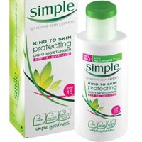 Kem Dưỡng Ẩm Simple Protecting Light Moisturiser SPF15