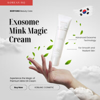 Kem Dưỡng Ẩm, Tăng Cường Hàng Rào Bảo Vệ Da Boryung Exosome Mink Magic Cream 40g Hàn Quốc HQ