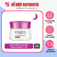 Kem Dưỡng Ẩm Trắng Da Ban Đêm Pond's Flawless Radiance Derma (50g)