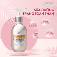 Kem dưỡng ẩm trắng da body Louv Cell Crystal Whitening Body Lotion 250ml,kem dưỡng trắng da body Louv Cell - binshop.vn