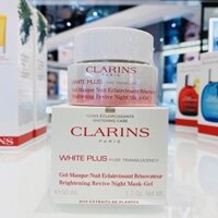 Kem đưỡng ẩm Trắng Da CLARINS WHITE PLUS Brightening Revive Night Mask-Gel 50ml Chính Hãng