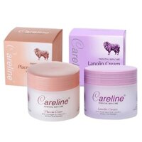 Kem Dưỡng ẩm trắng Da Nhau Thai Cừu Careline của Úc 100ml