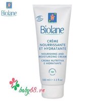 Kem dưỡng ẩm và chăm sóc da cho bé Biolane 100ml