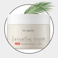 KEM DƯỠNG ẨM WARMLY Da Em Bé Cream 220ml Tiện Dụng, Kem dưỡng ẩm cho bé, da cho mẹ, hàn quốc