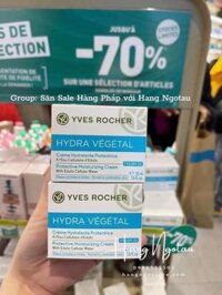 Kem dưỡng ẩm Yves Rocher Hydra Vegetal cấp nước chuyên sâu