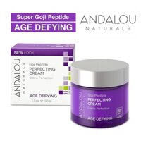 Kem Dưỡng Andalou Naturals Age Defying Goji Peptide Perfecting Cream 50g