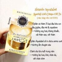 Kem dưỡng Aqualabel Shiseido vàng