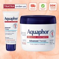 Kem dưỡng Aquaphor Healing Ointment Advanced Therapy giúp dưỡng ẩm da, dưỡng môi 50G - 396G