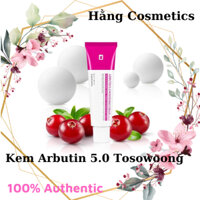 Kem dưỡng Arbutin 5.0 Whitening Cream Tosowoong