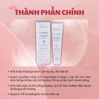 Kem Dưỡng Avene Cicalfate +Cream dưỡng ẩm, hồi phục Da - Avene Kem Dưỡng Dịu Da ôn nhu - Kem hồi phục Da Tổn Thương