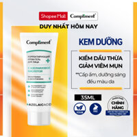 Kem Dưỡng Azelaic Acid Compliment Giảm Dầu Mụn, Mờ Thâm, Sáng Da 35ml