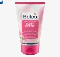 Kem dưỡng Balea Haut Creme, dưỡng da sau wax và ức chế mọc lông, 125ml