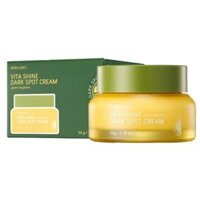 Kem dưỡng Bergamo Green Tangerine Vita Shine Dark Spot Cream 50g Hàn Quốc Kem Quýt Xanh Hỗ trợ sáng da mờ thâm nám