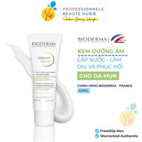 Kem dưỡng Bioderma Sebium Hydra - Kem dưỡng ẩm Bioderma cho da mụn 40ml