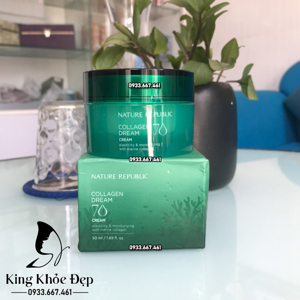 Kem dưỡng căng mịn da Nature Republic Collagen Dream 70 Cream 50ml