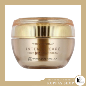 Kem dưỡng cao cấp từ vàng và nhớt ốc sên Tonymoly Intense Care Gold 24K