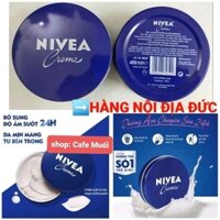 KEM DƯỠNG CẤP ẪM SUỐT 24H  CHO MẶT & BODY NIVEA Creme 400ml