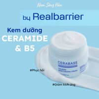 Kem dưỡng CERAMIDE & B5 phục hồi hàng rào bảo vệ da l by REALBARRIER CALMING MOISTURIZING CREAM 50ML