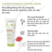 KEM DƯỠNG CHÀM - NẺ SIÊU TỐT ADERMA EXOMEGA CREAM 200ML