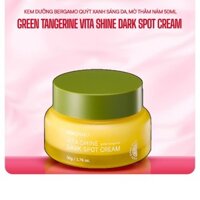 Kem dưỡng chiết xuất quýt xanh làm mờ thâm nám Bergamo Vita Shine Dark Spot Cream 50g