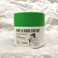 Kem dưỡng chiết xuất từ nhầy ốc sen và rau má Jumiso Have A Good Cream Snail & Centella 50g