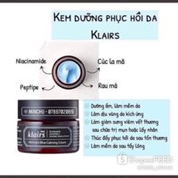 Kem dưỡng cho da nhạy cảm nhà klairs