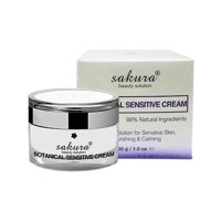 Kem dưỡng cho da nhạy cảm Sakura Botanical Sensitive Cream 30gr